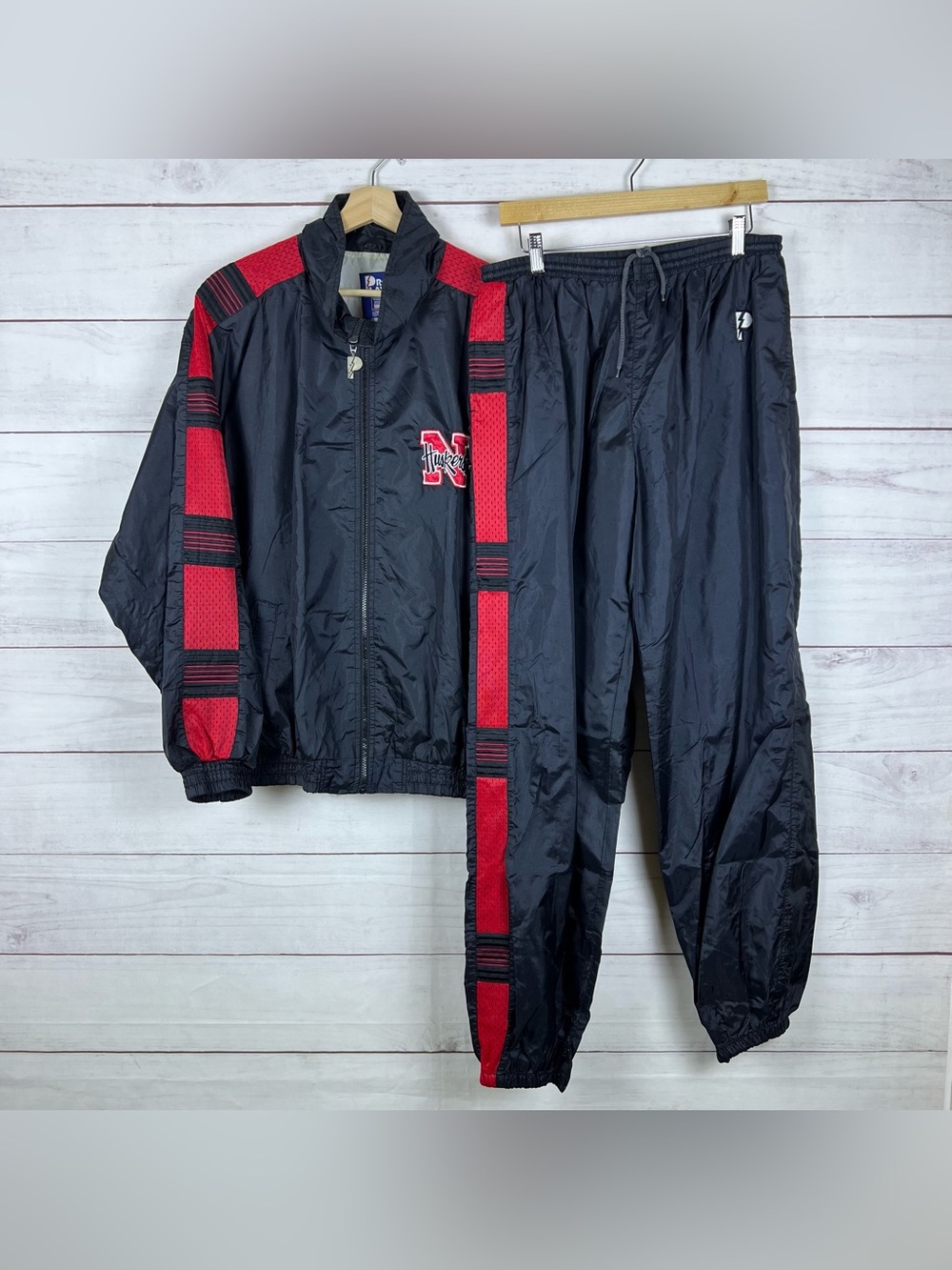 Vintage 90s Nebraska Cornhuskers Pro Player Track Suit Mens XL